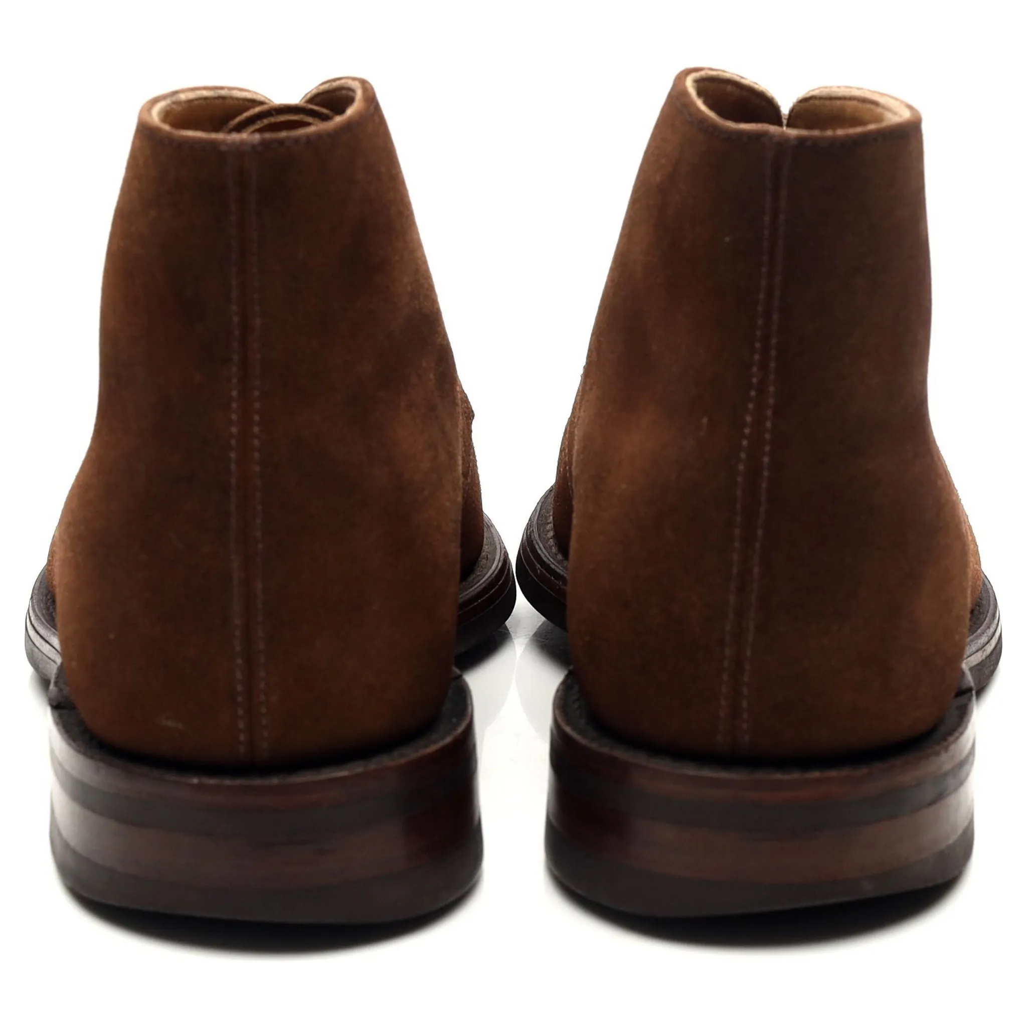 1880 'Kempton' Brown Suede Chukka Boots UK 6 F