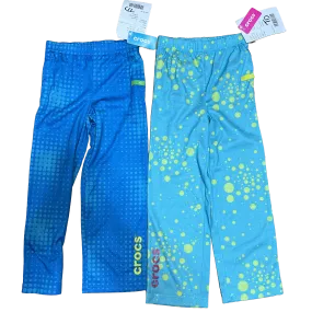 2 pack Kids Crocs Pull-on Sleep Pant - Size 5