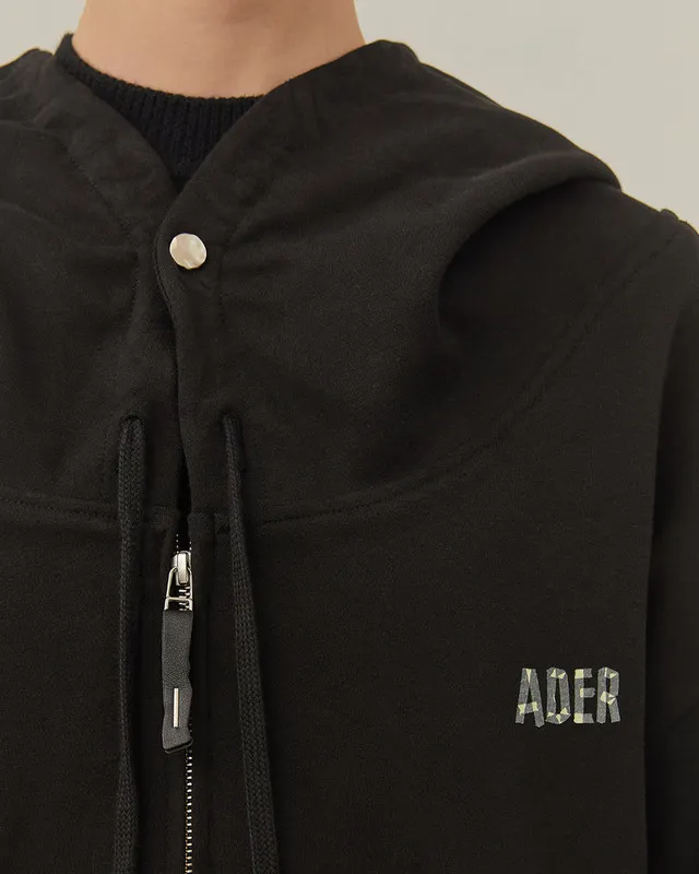 AderError - Unisex Long Sleeve Logo Hoodies | Street Style