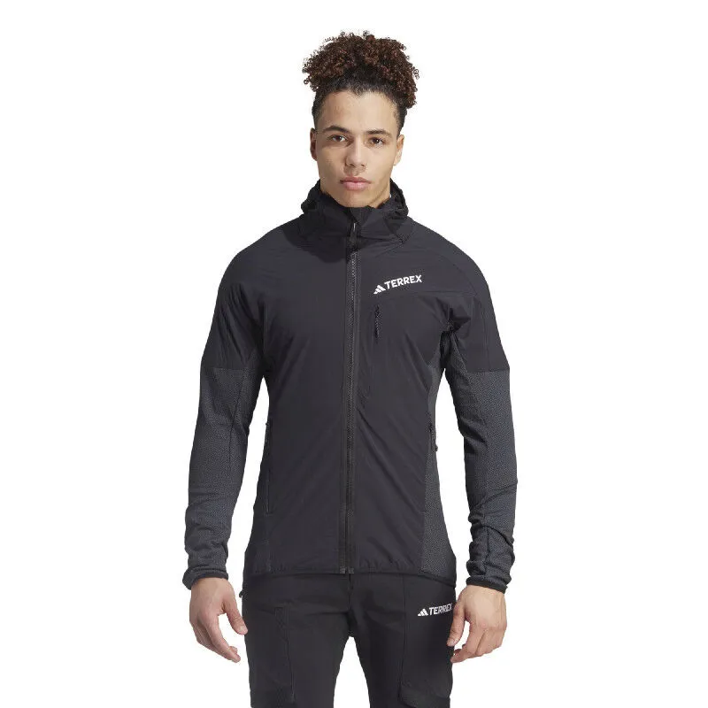 adidas Terrex Fleece Wind Hooded Jacket - Men's