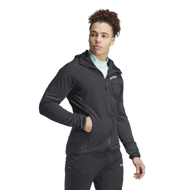 adidas Terrex Fleece Wind Hooded Jacket - Men's