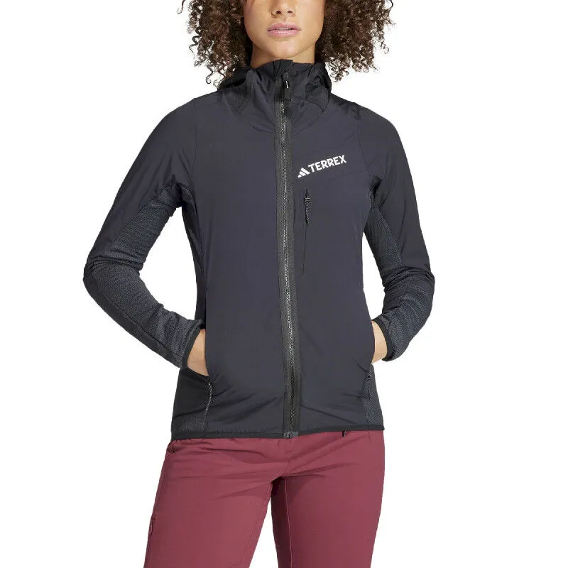 adidas Terrex Fleece Wind Hooded Jacket - Women's Fleece Jacket - Shop Now