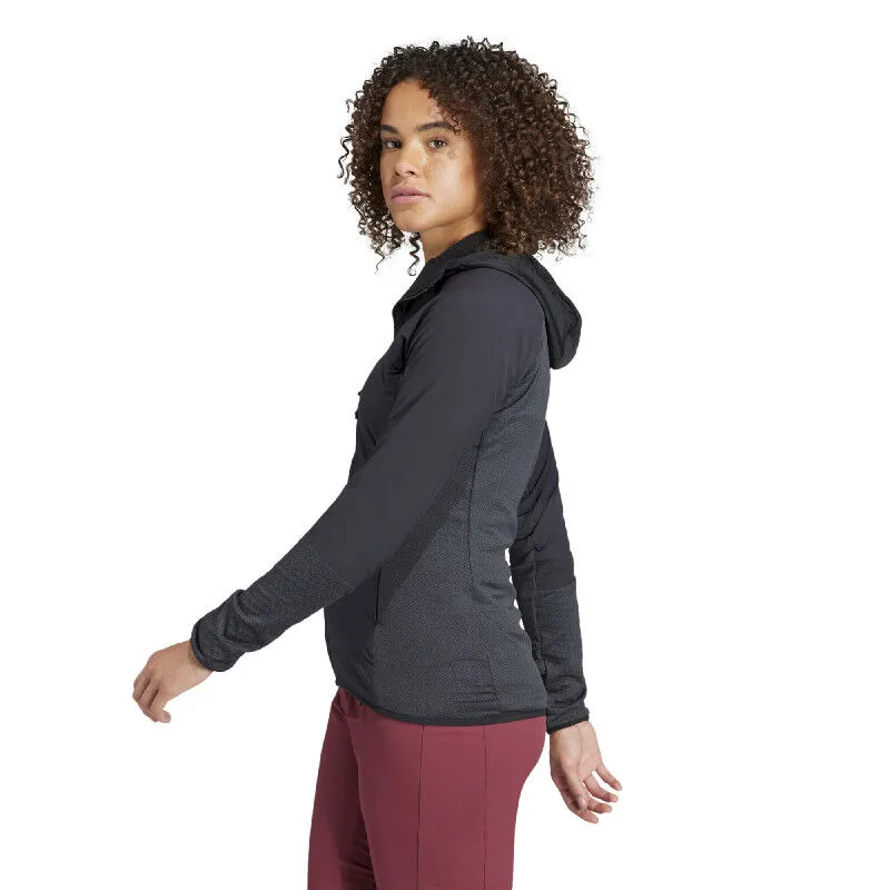 adidas Terrex Fleece Wind Hooded Jacket - Women's Fleece Jacket - Shop Now