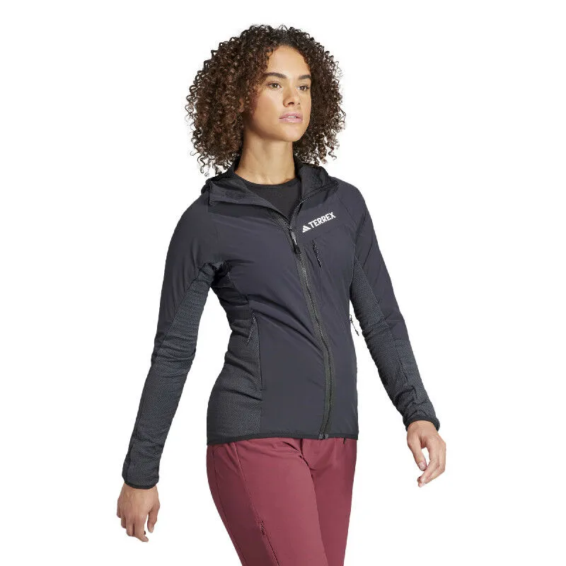 adidas Terrex Fleece Wind Hooded Jacket - Women's Fleece Jacket - Shop Now