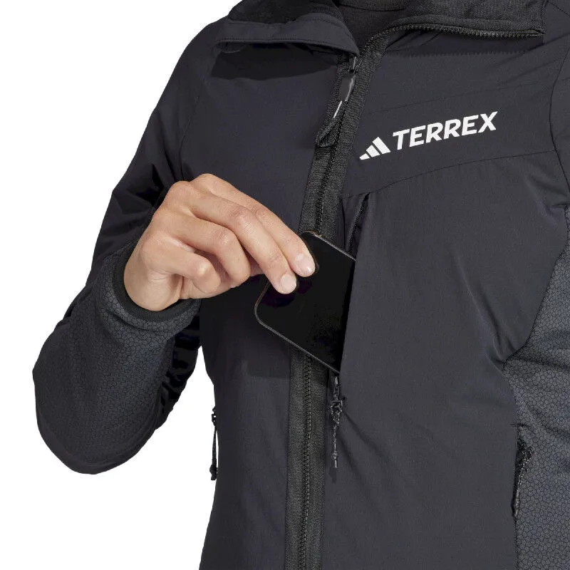 adidas Terrex Fleece Wind Hooded Jacket - Women's Fleece Jacket - Shop Now