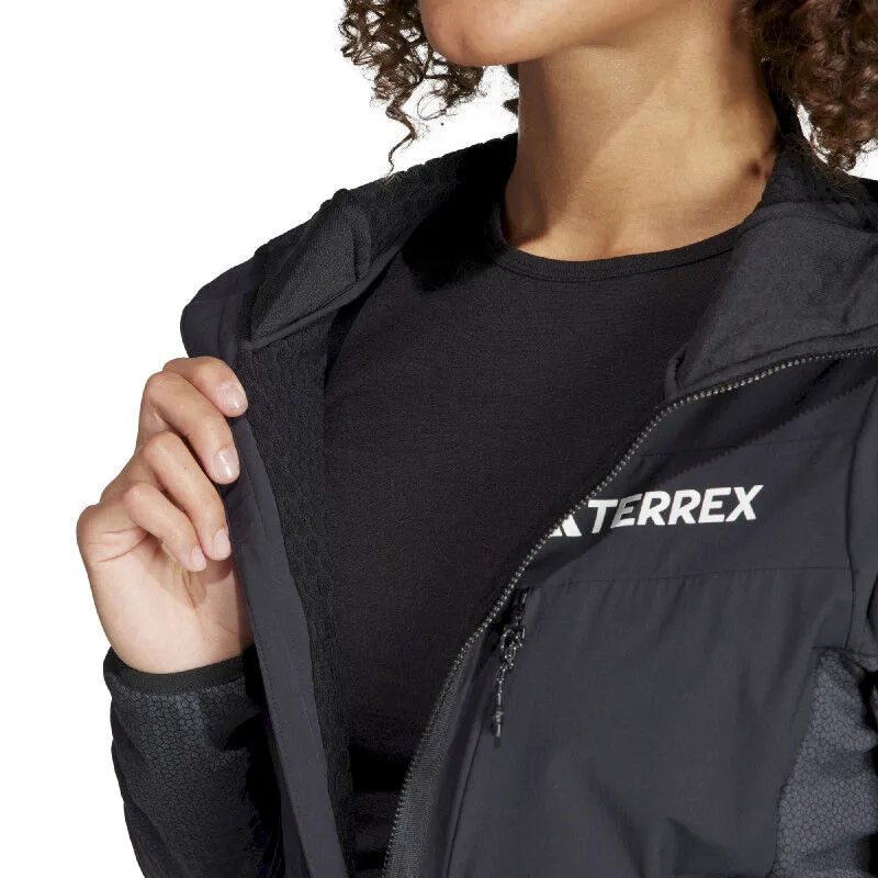 adidas Terrex Fleece Wind Hooded Jacket - Women's Fleece Jacket - Shop Now