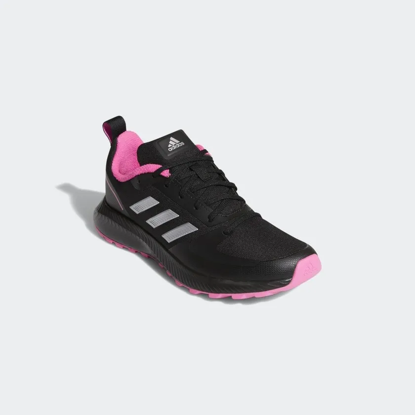 Adidas Women's Runfalcon 2.0 TR Sneakers - Black/Pink FZ3585