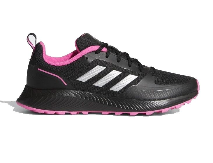 Adidas Women's Runfalcon 2.0 TR Sneakers - Black/Pink FZ3585