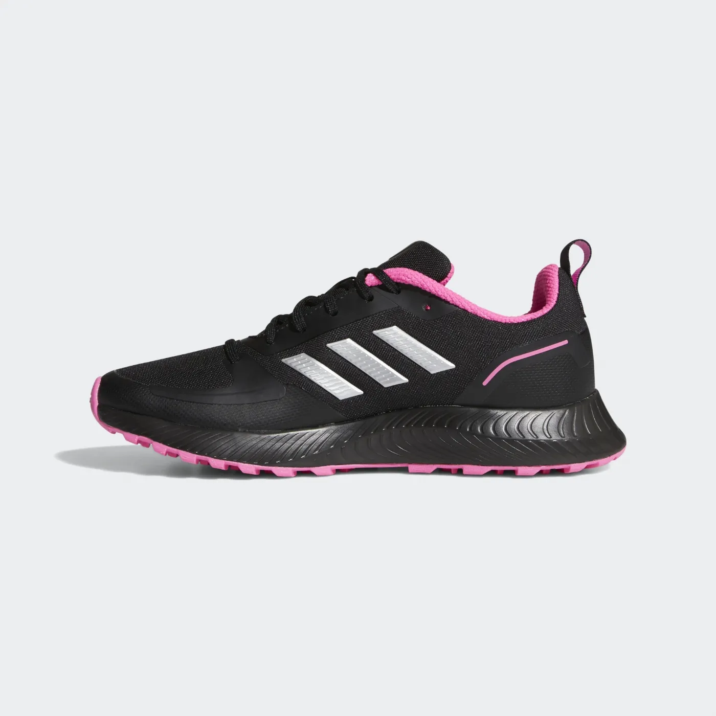 Adidas Women's Runfalcon 2.0 TR Sneakers - Black/Pink FZ3585