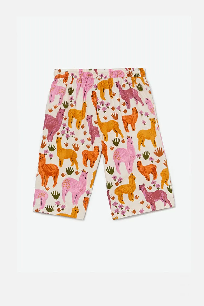 Adorable Llama Culottes