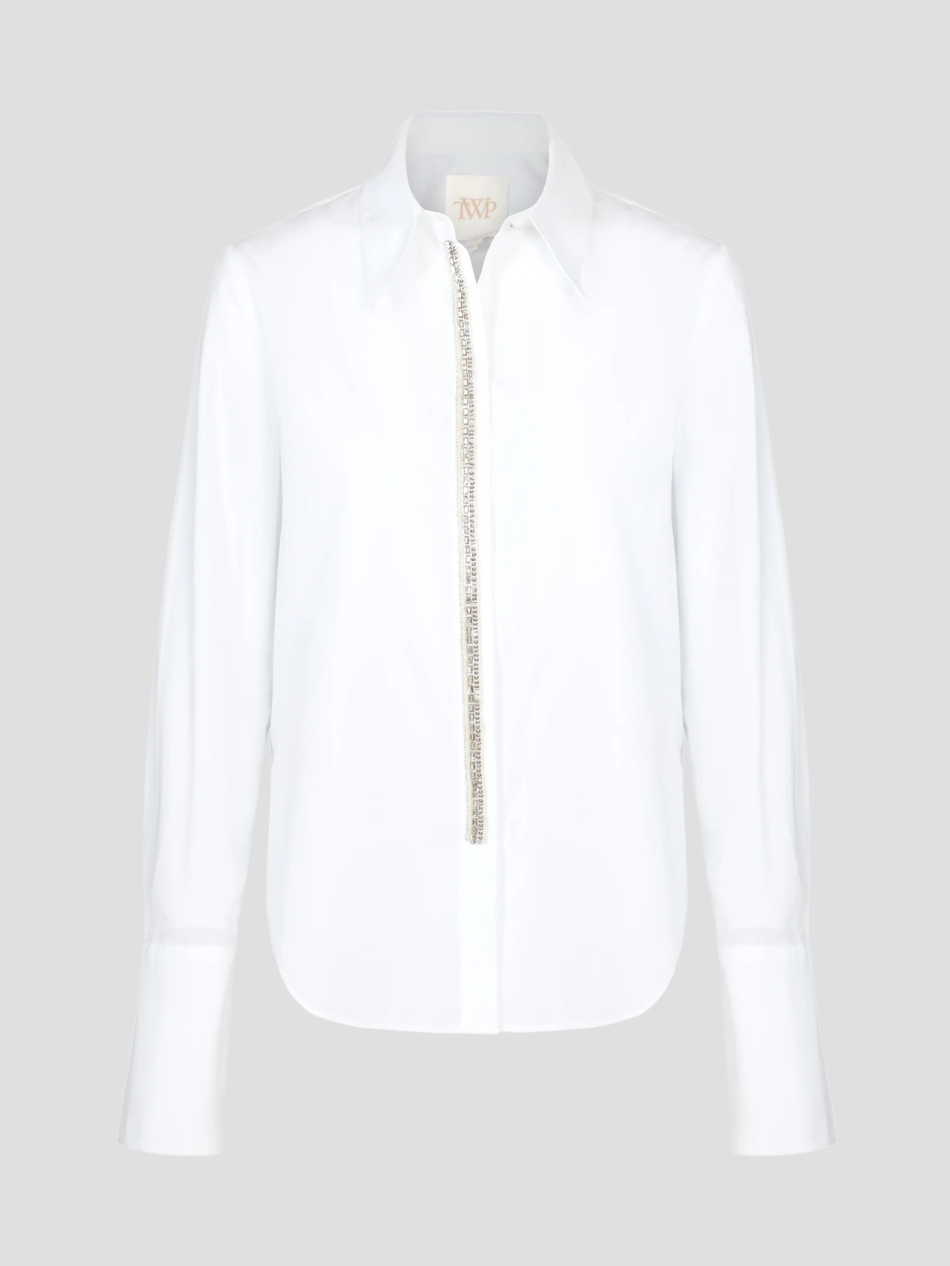 Affection Shirt with Embellished Placket