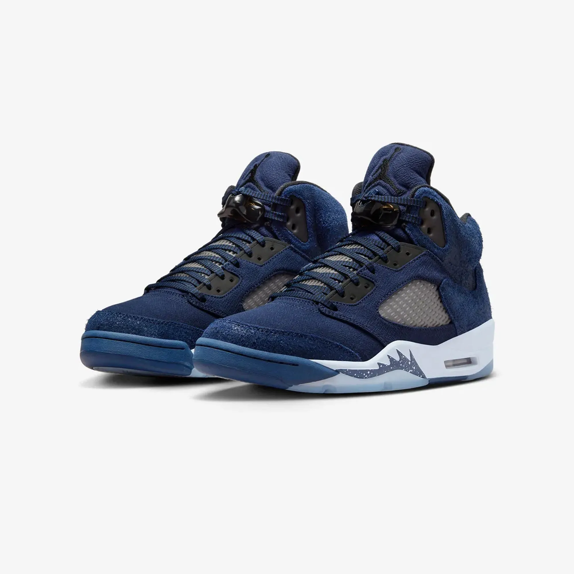 Air Jordan Retro 5 SE Midnight Navy Black Football Grey.