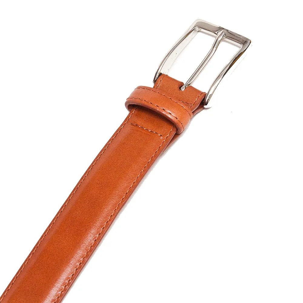 Alden Calf Leather Belt Tan