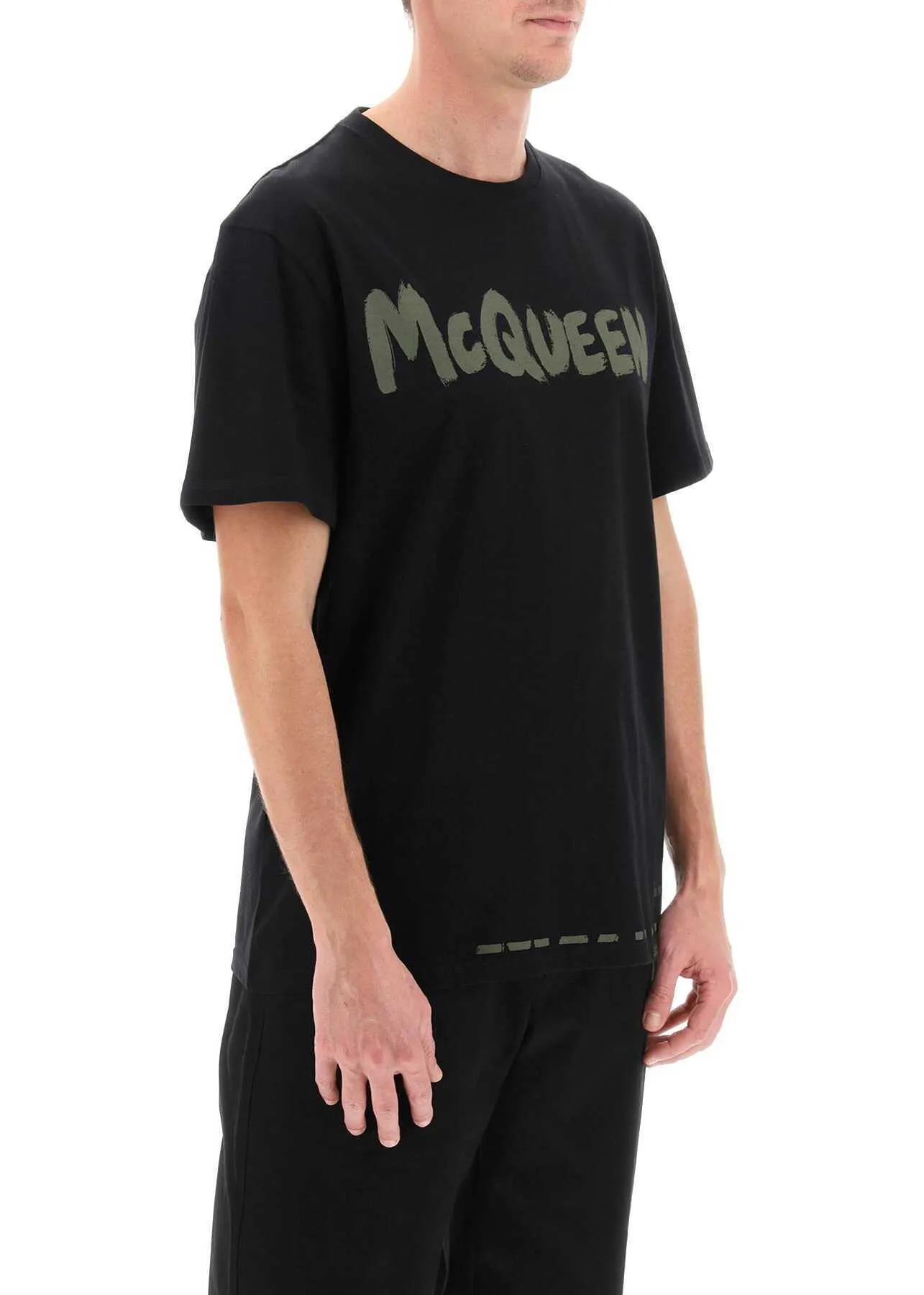 alexander mcqueen  |Alexander McQueen Mcqueen Graffiti T-Shirt