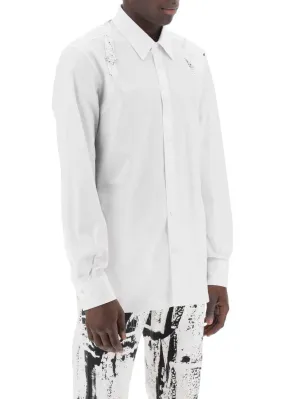 alexander mcqueen  |Alexander McQueen Printed Harness Shirt