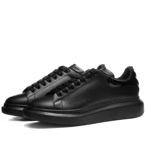 Alexander McQueen Cushioned Wedge Sole SneakerBlack & Black