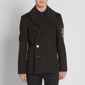 Alexander McQueen Pea CoatBlack