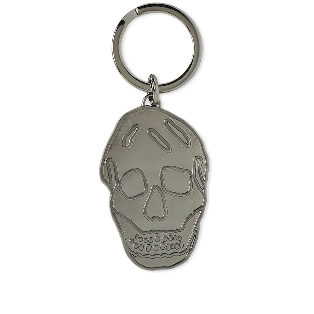 Alexander McQueen Skull KeyringGunmetal