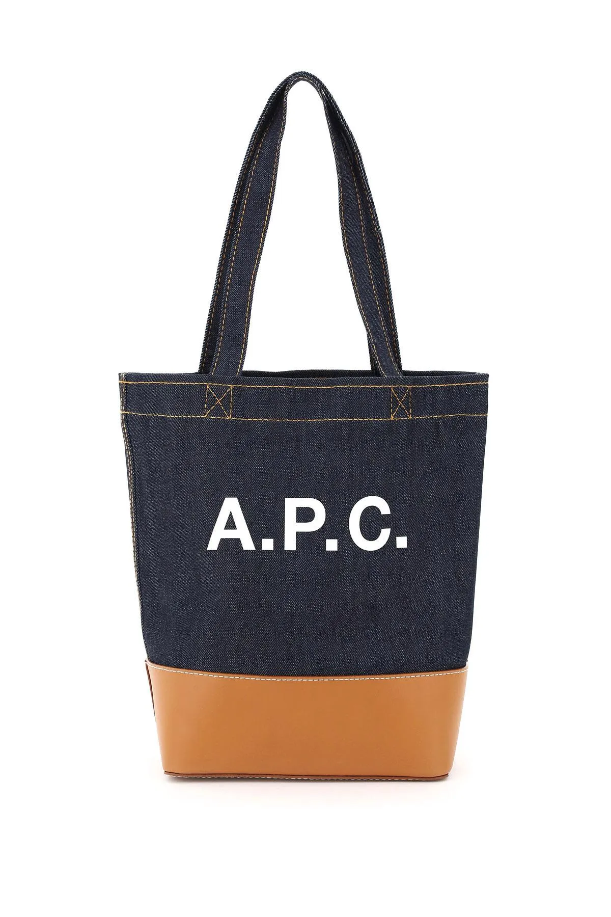 A.P.C.    A.P.C. Axel Small Denim Tote Bag