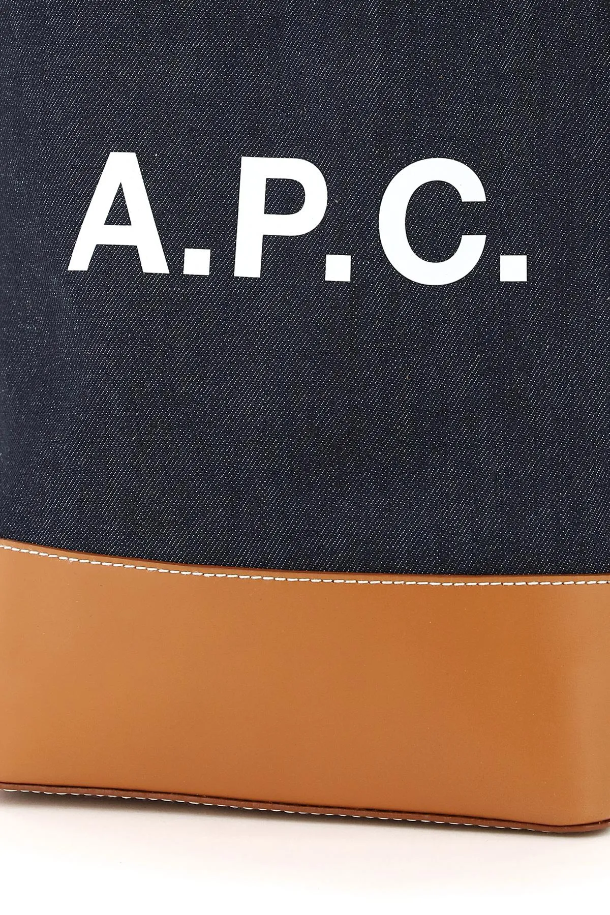 A.P.C.    A.P.C. Axel Small Denim Tote Bag