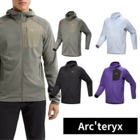 Arc'teryx Unisex Long Sleeves Plain Logo Outdoor Hoodies