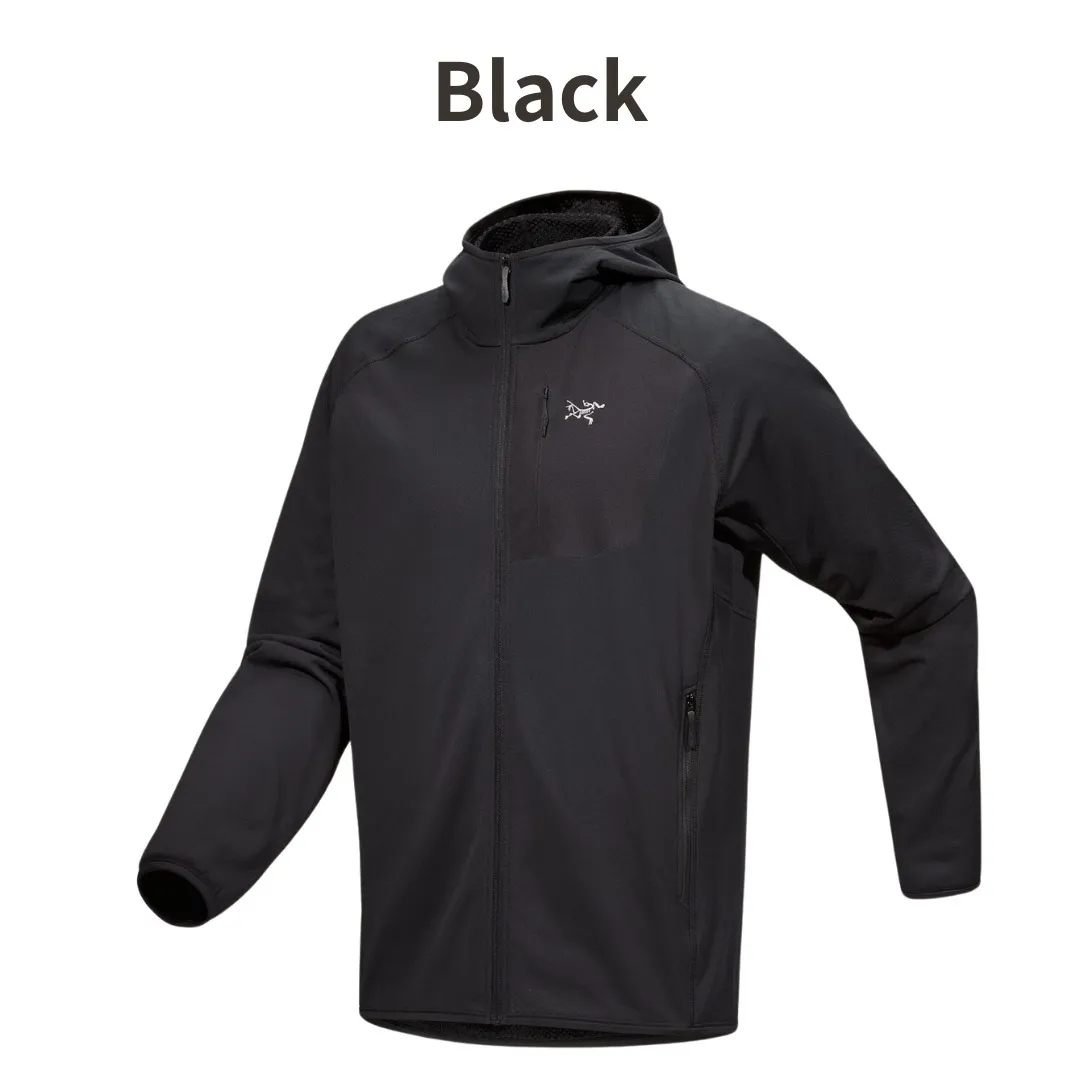 Arc'teryx Unisex Long Sleeves Plain Logo Outdoor Hoodies