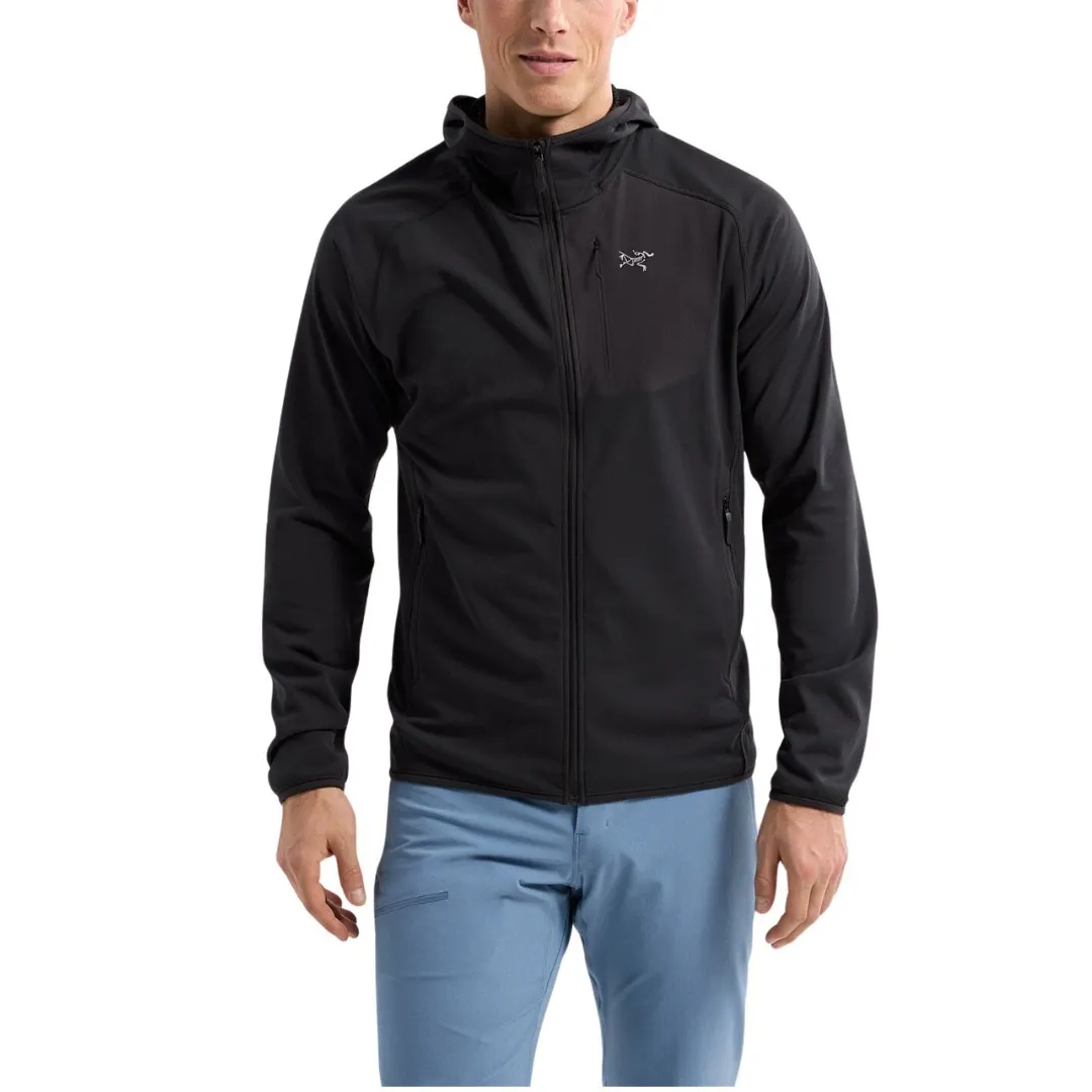 Arc'teryx Unisex Long Sleeves Plain Logo Outdoor Hoodies