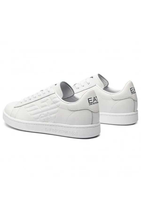 Armani EA7 White Low Top Sneakers