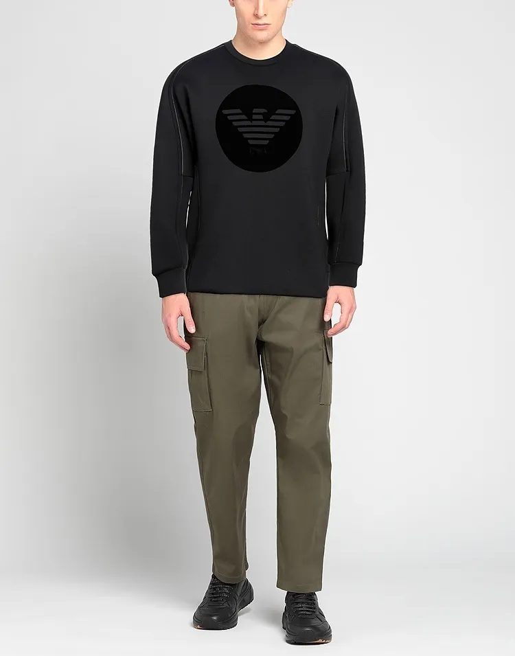 Armani long sleeve logo sweatshirts | Emporio Armani