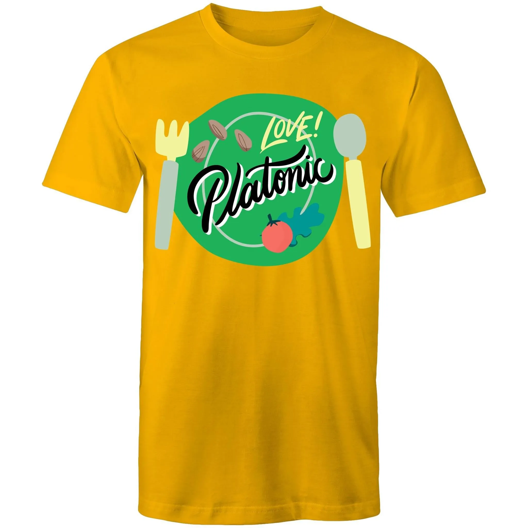 Aromantic Platonic Love Unisex T-Shirt (AS009)