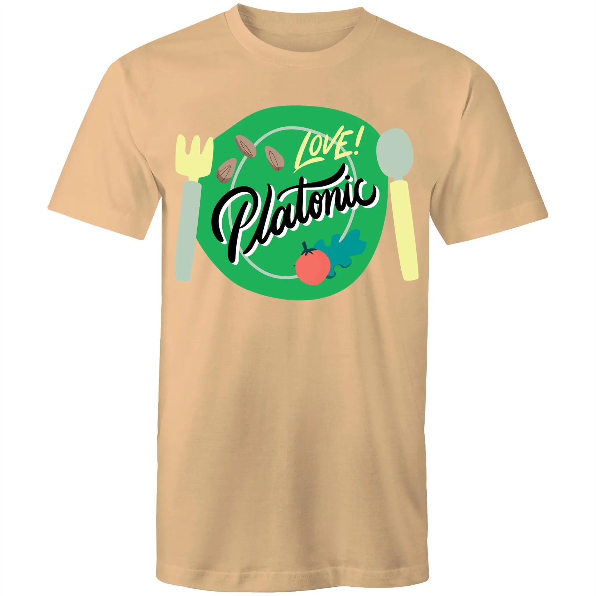 Aromantic Platonic Love Unisex T-Shirt (AS009)