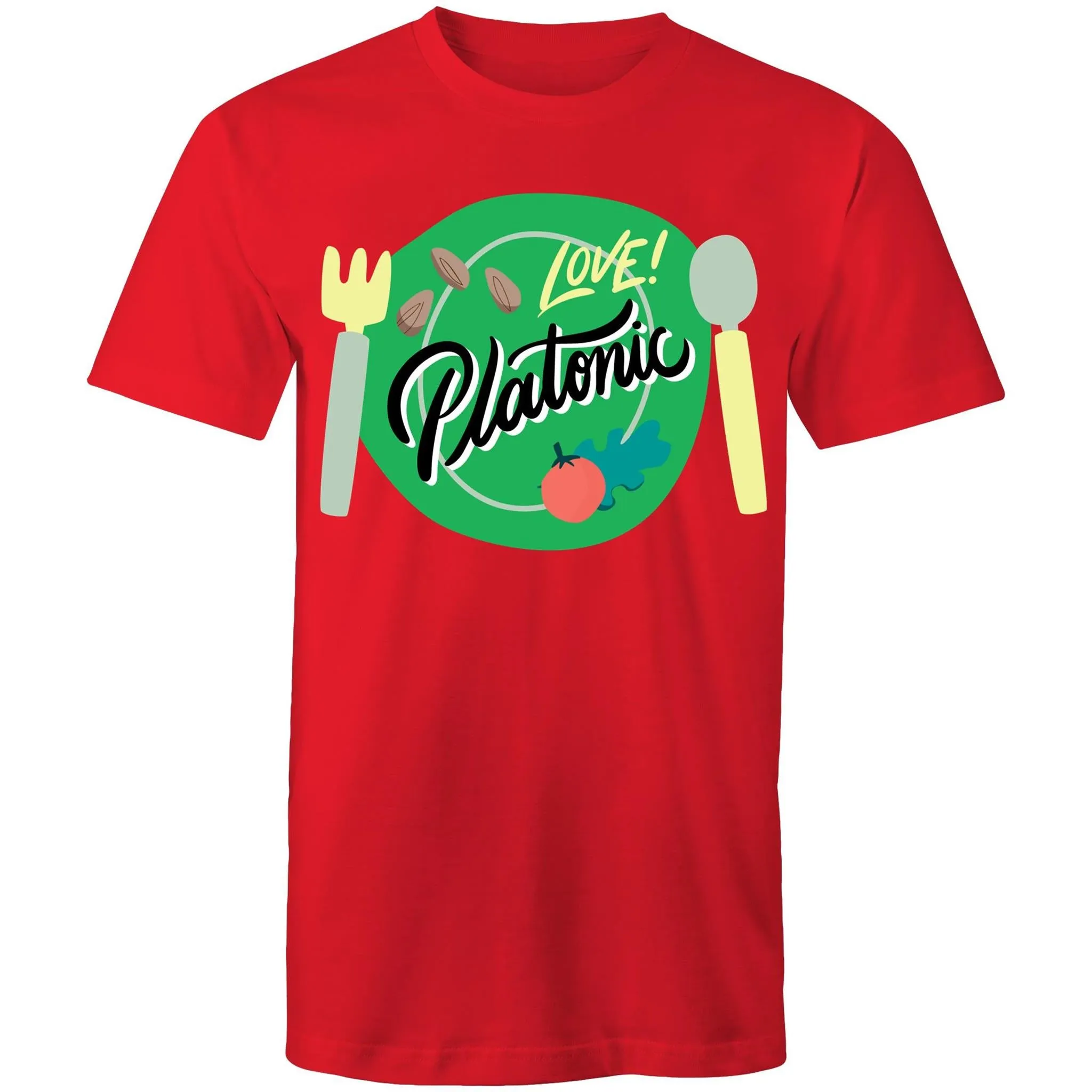 Aromantic Platonic Love Unisex T-Shirt (AS009)