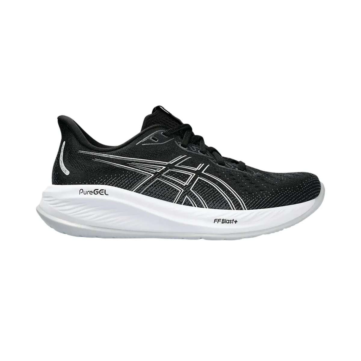 ASICS Gel-Cumulus 26 Black White Women's Sneakers