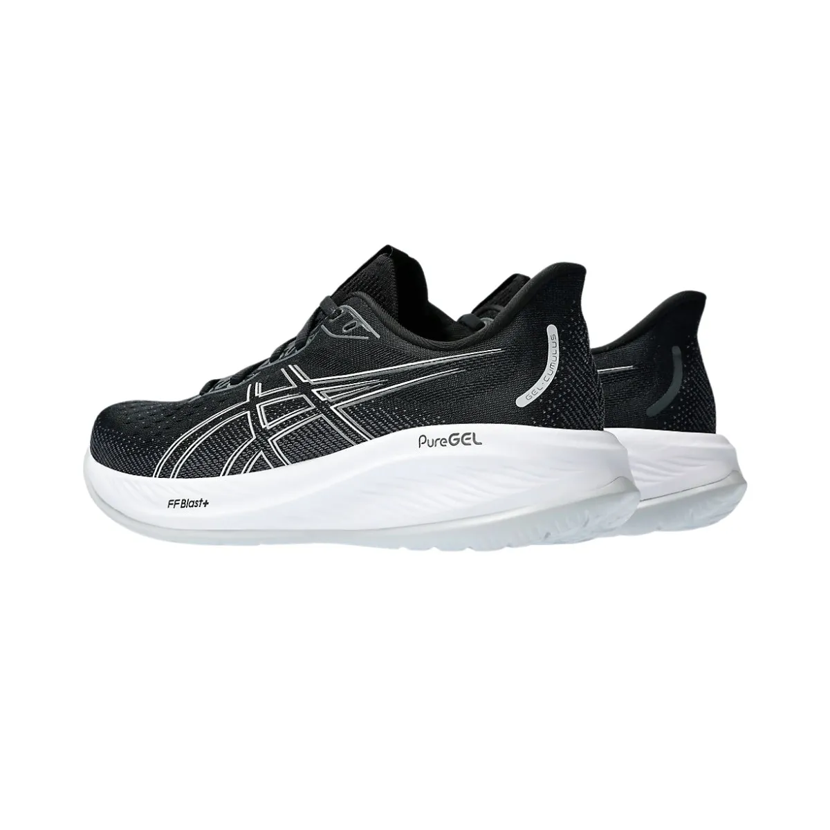 ASICS Gel-Cumulus 26 Black White Women's Sneakers