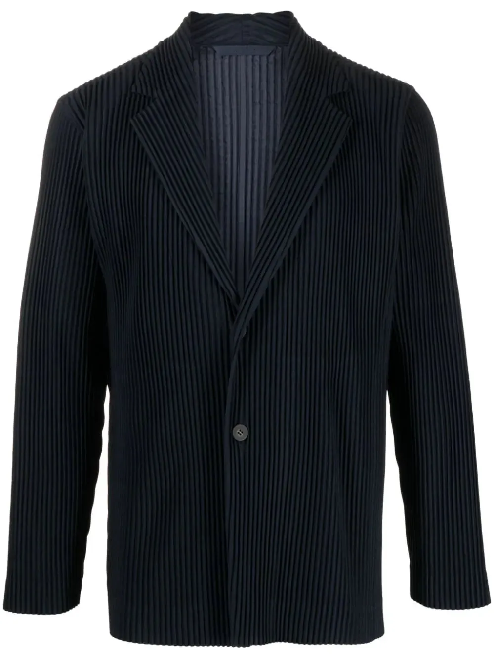 AW23 Drop 2 Tailored Pleated Blazer - Navy