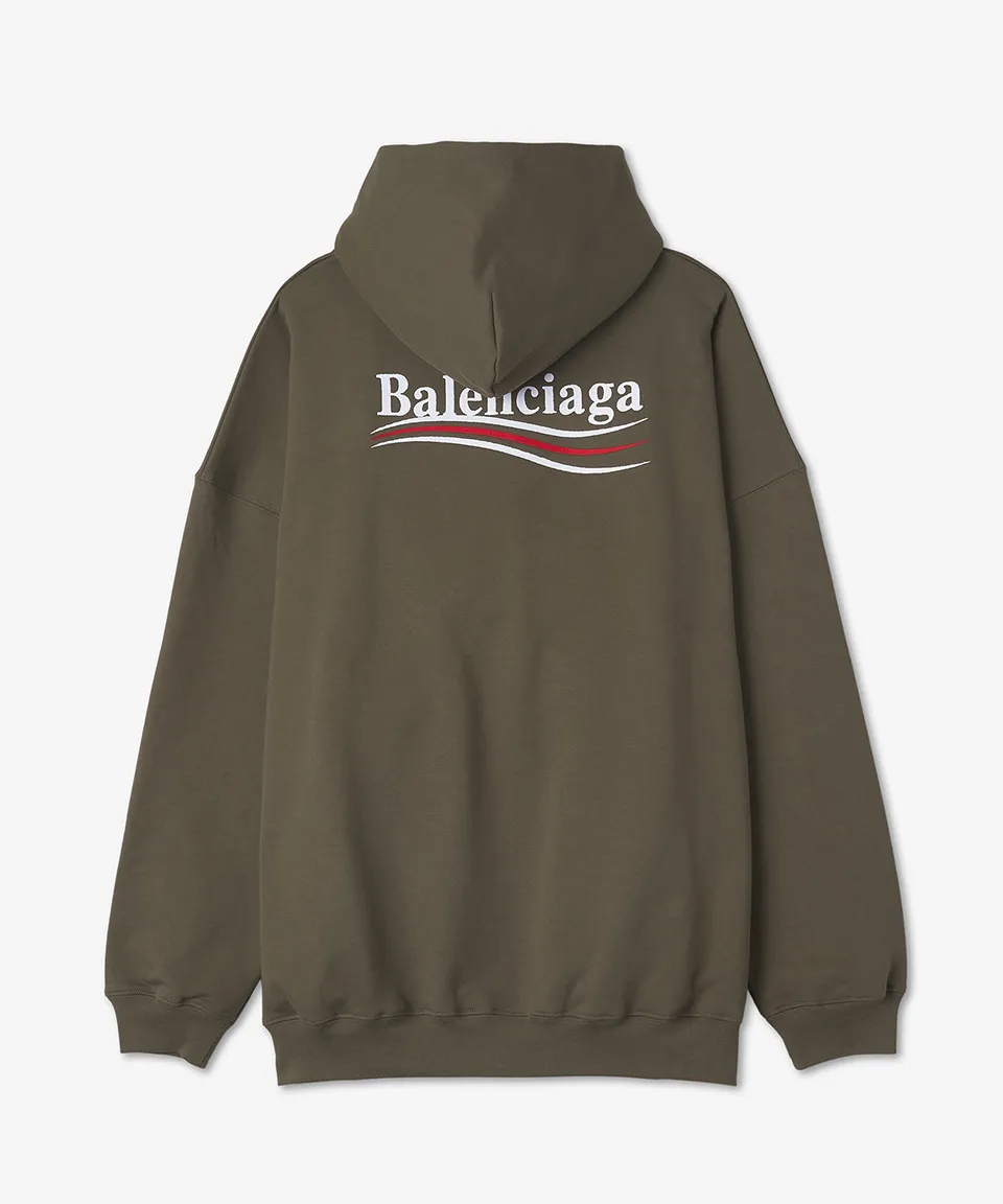 Balenciaga Long Sleeve Street Style Plain Cotton Logo Luxury Unisex