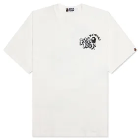 Bape Ivory Graphic Tee