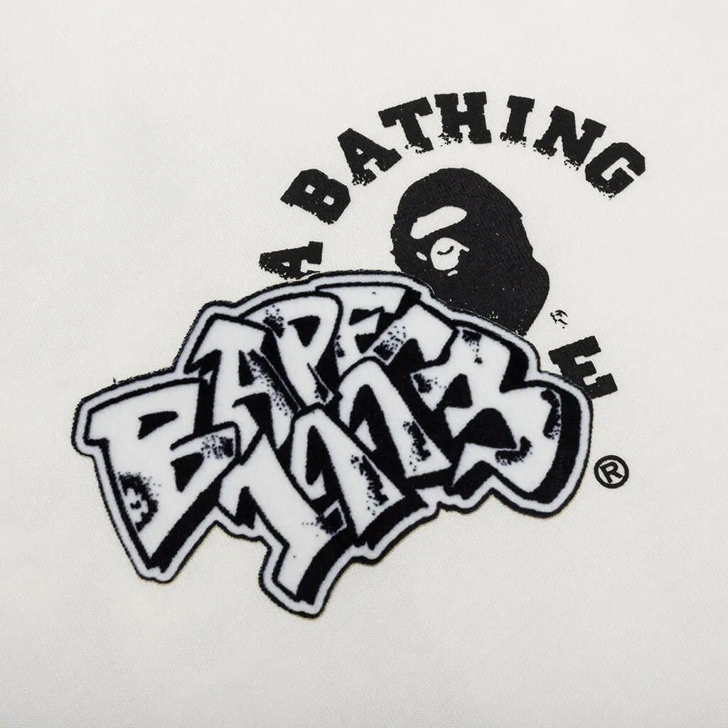 Bape Ivory Graphic Tee