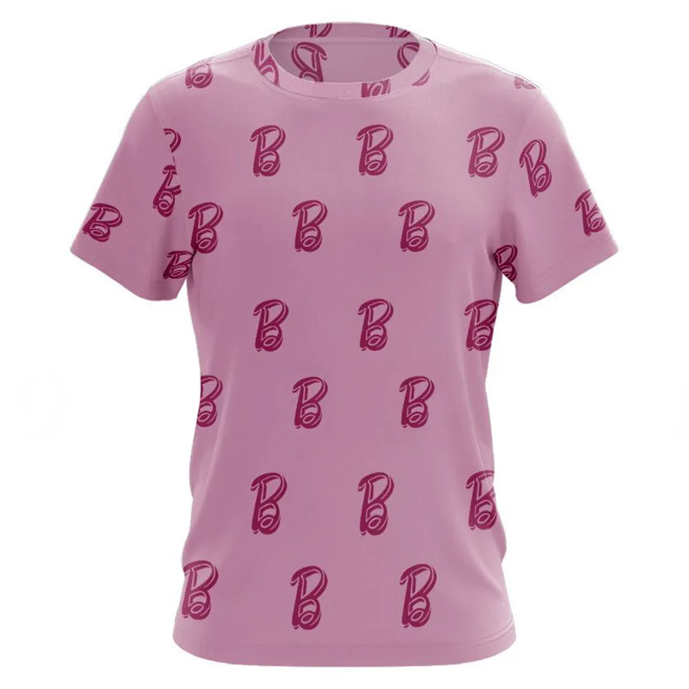 Barbie Ken Cosplay T-shirt | 3D Printed Short Sleeve Shirt | Top