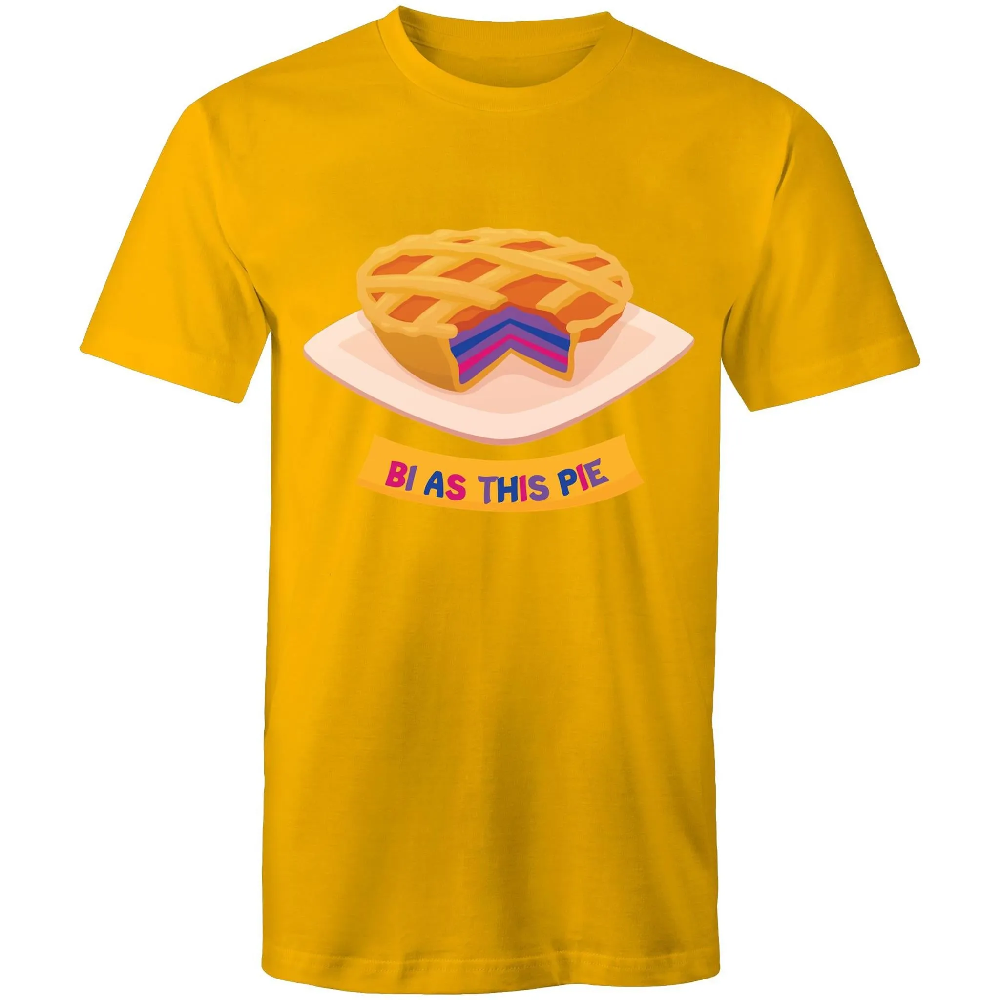 Bi As Pie T-Shirt Bisexual Unisex (B001)