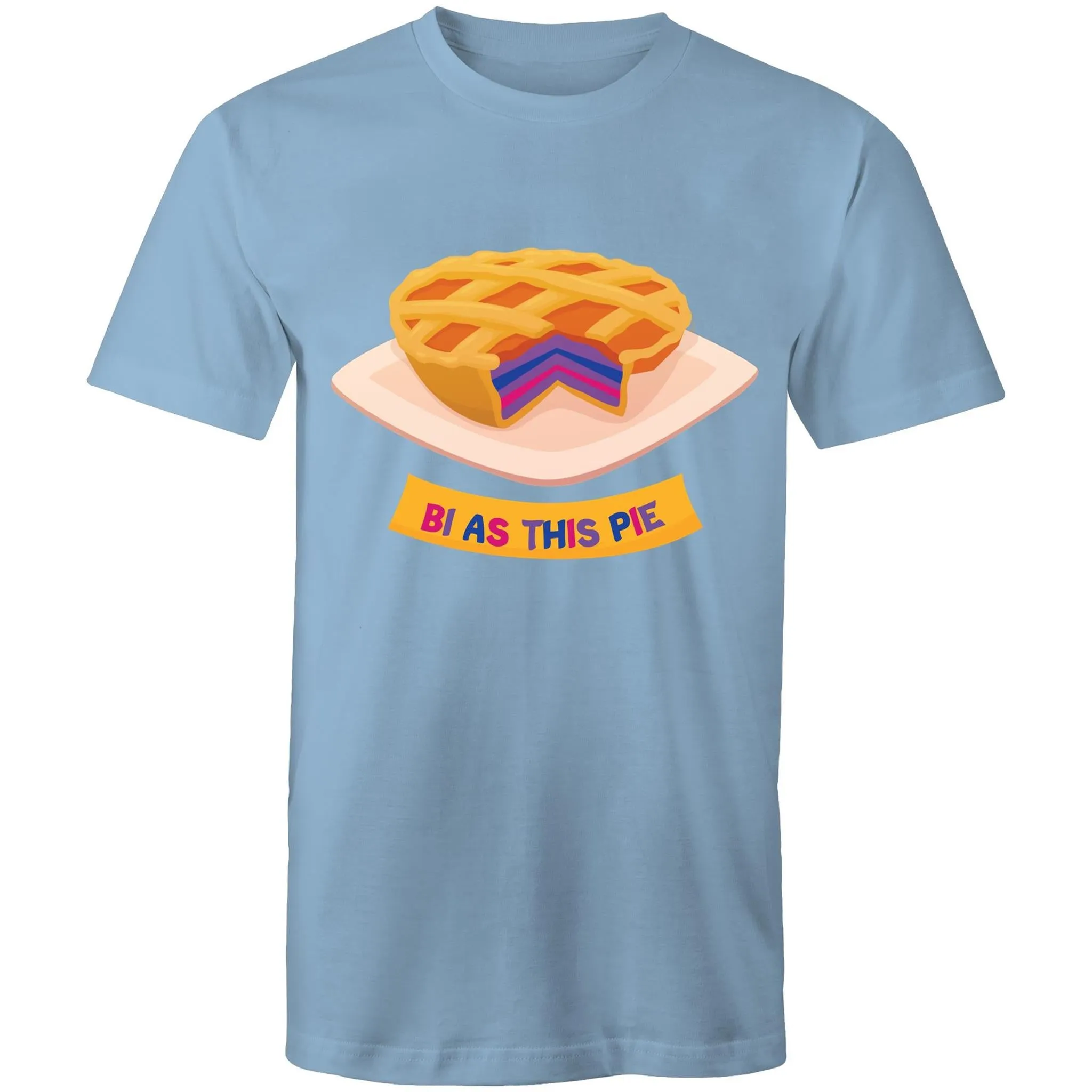 Bi As Pie T-Shirt Bisexual Unisex (B001)