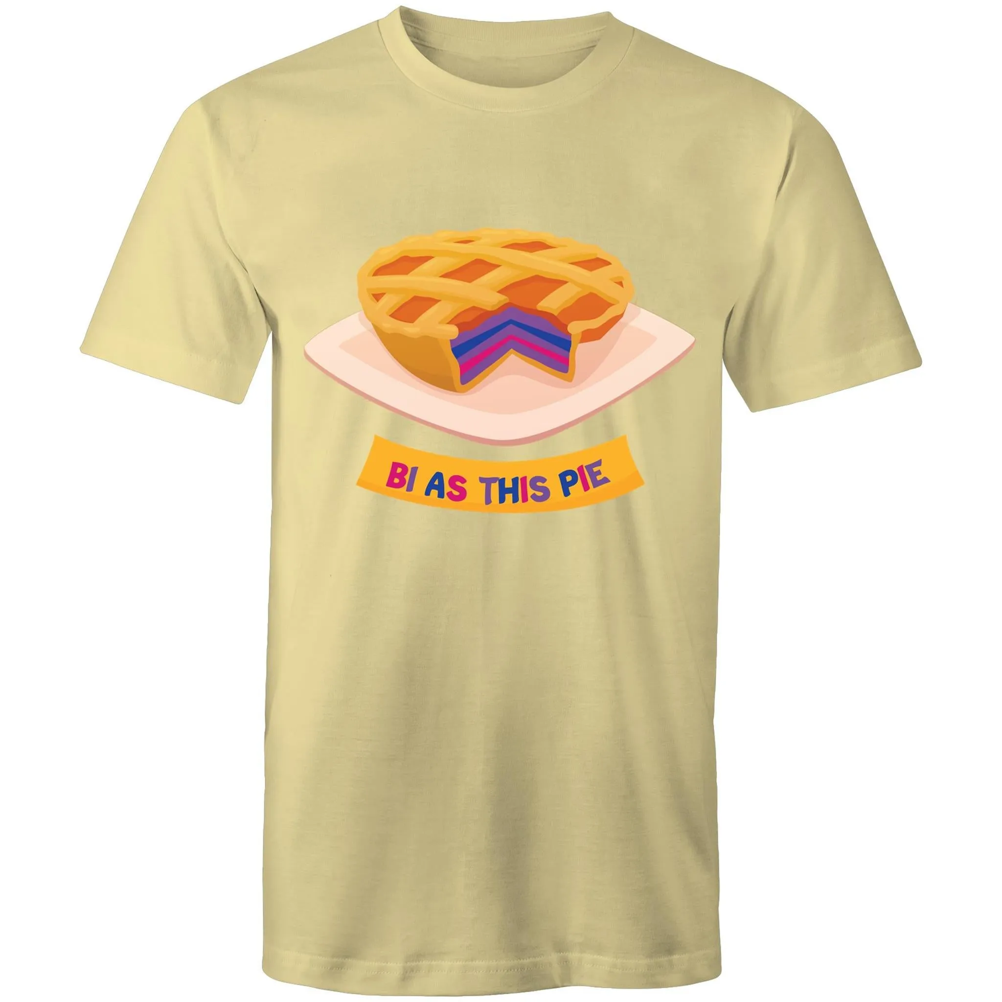 Bi As Pie T-Shirt Bisexual Unisex (B001)