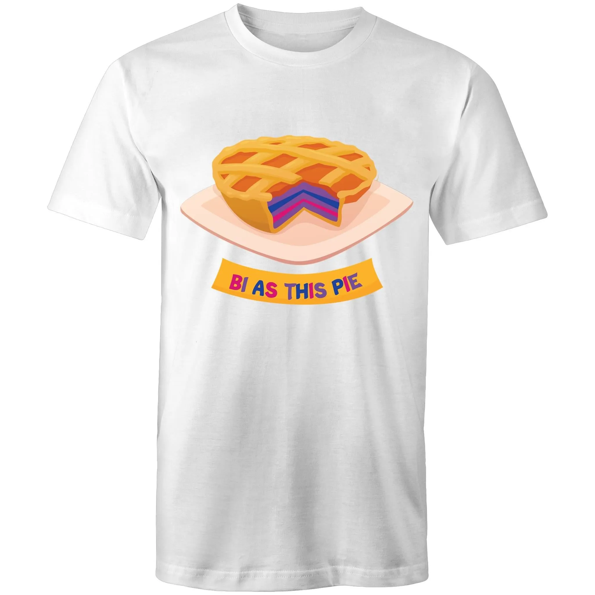 Bi As Pie T-Shirt Bisexual Unisex (B001)