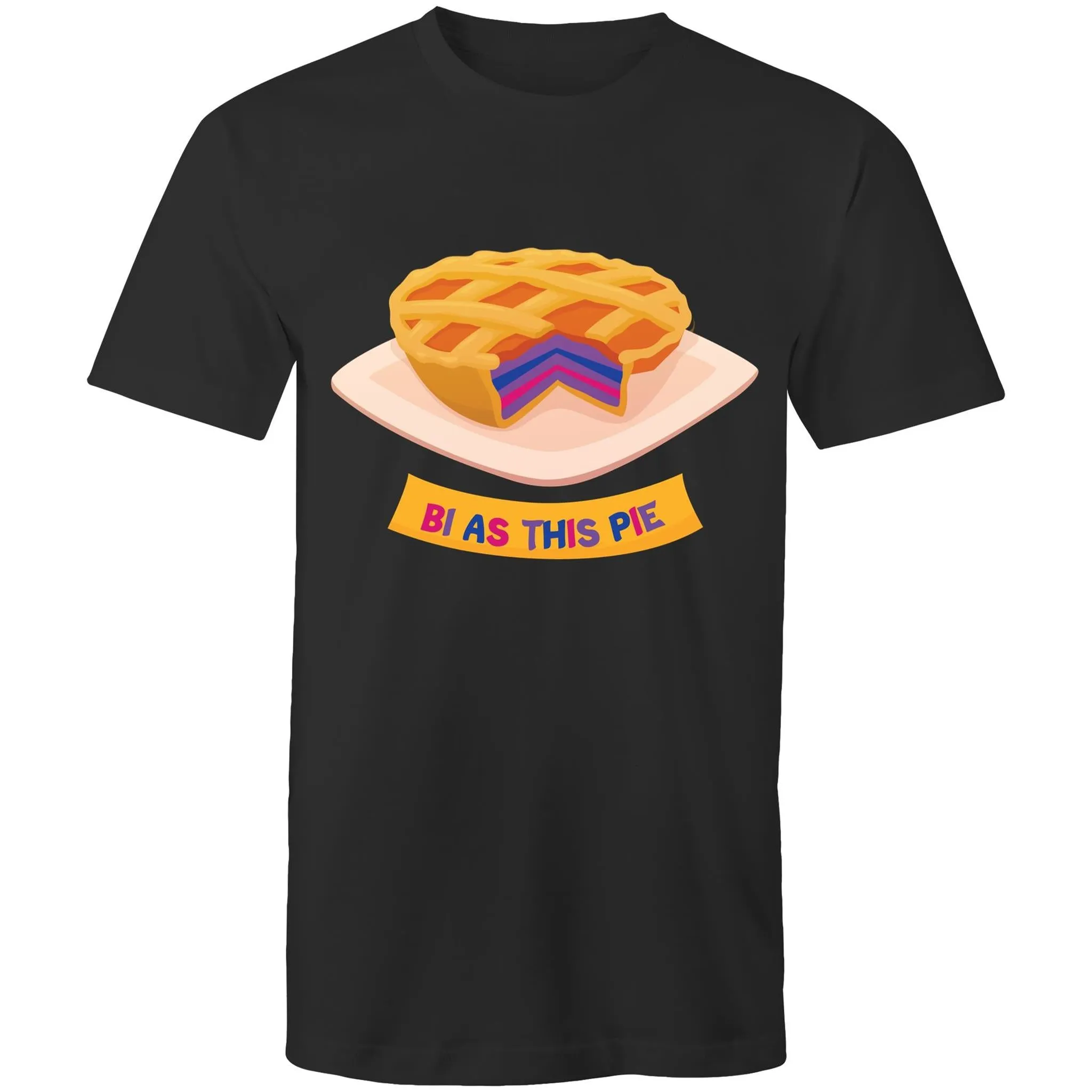 Bi As Pie T-Shirt Bisexual Unisex (B001)