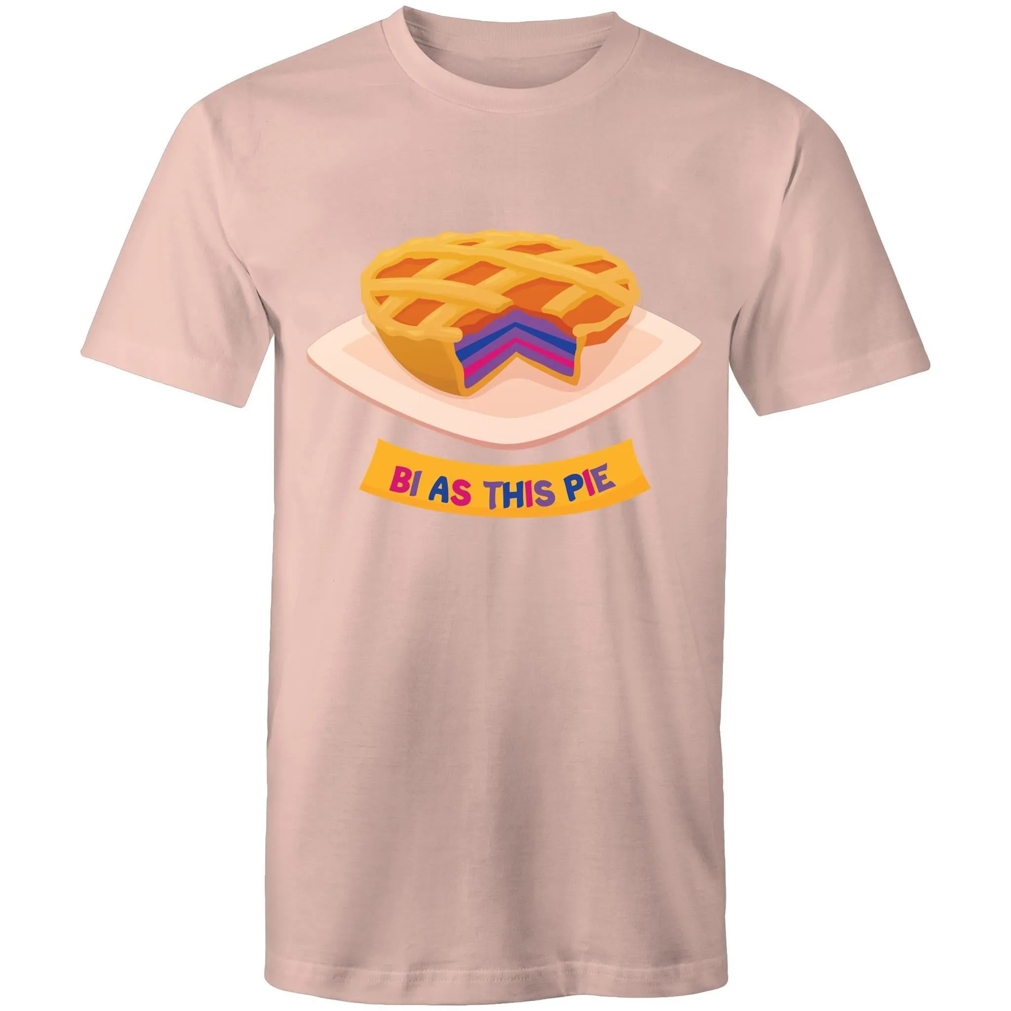 Bi As Pie T-Shirt Bisexual Unisex (B001)