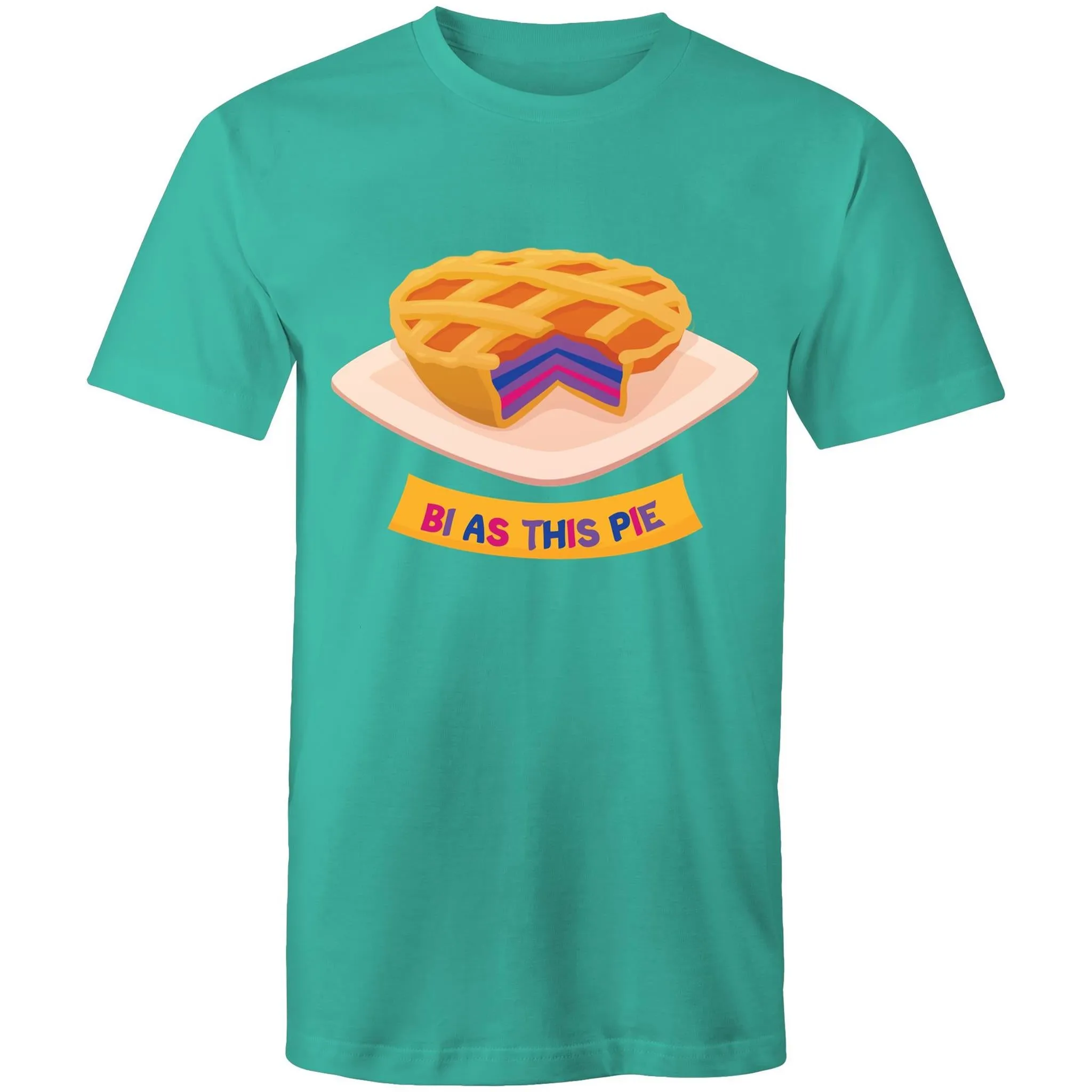 Bi As Pie T-Shirt Bisexual Unisex (B001)