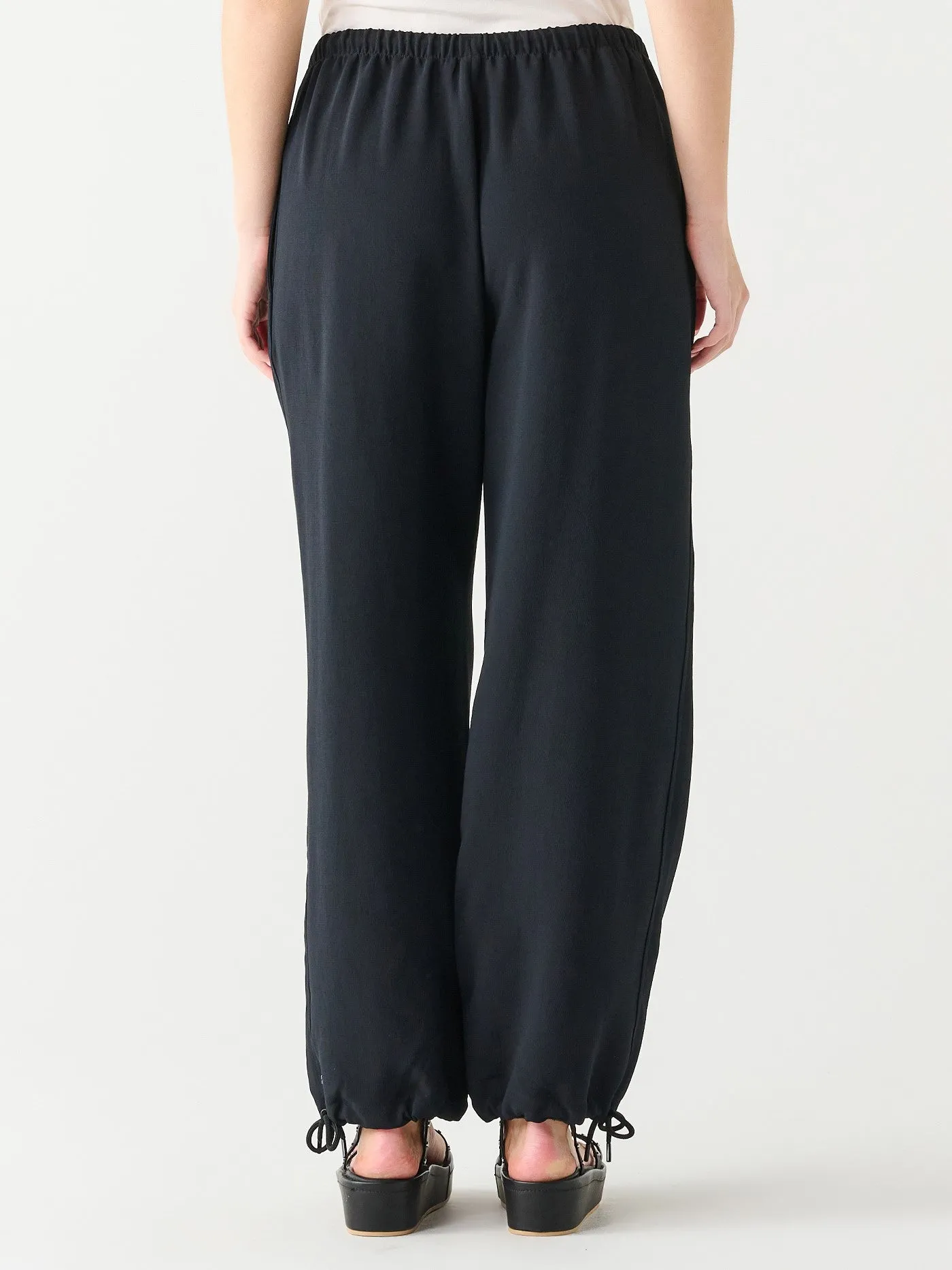 BLACK TAPE High Waist Parachute Trousers