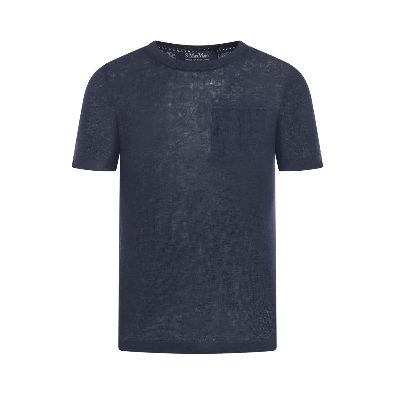 Blue Solid Women's T-Shirt NOVARA