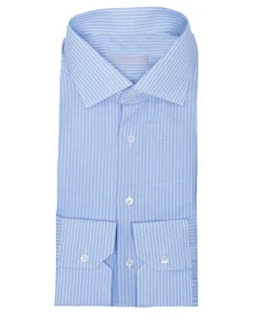 Blue Striped Dress Shirt