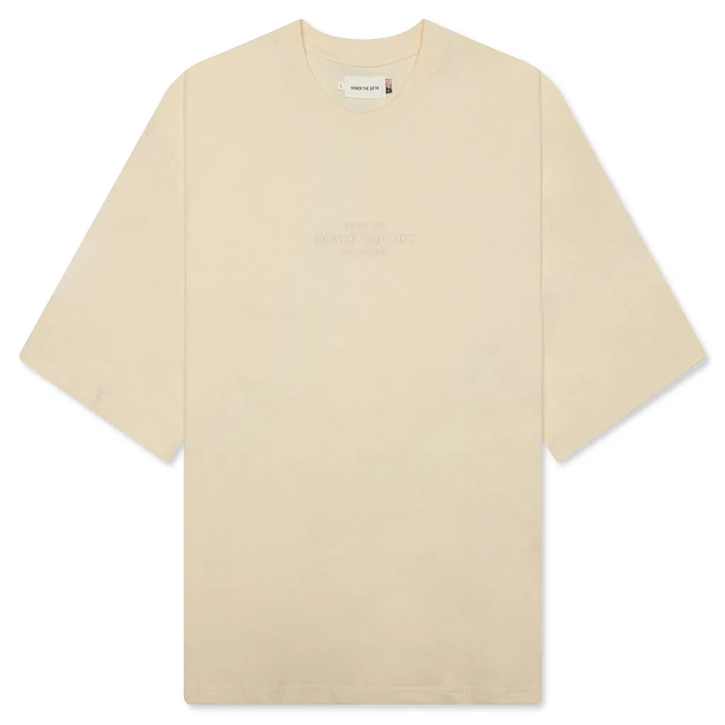 Bone Summer Embroidery Box Tee